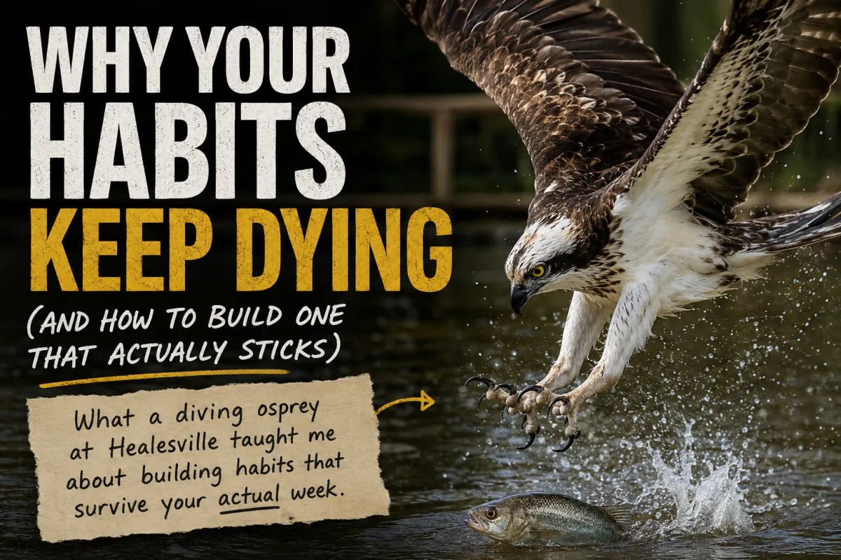 Why Your Habits Keep Dying - and how to build one that actually sticks
