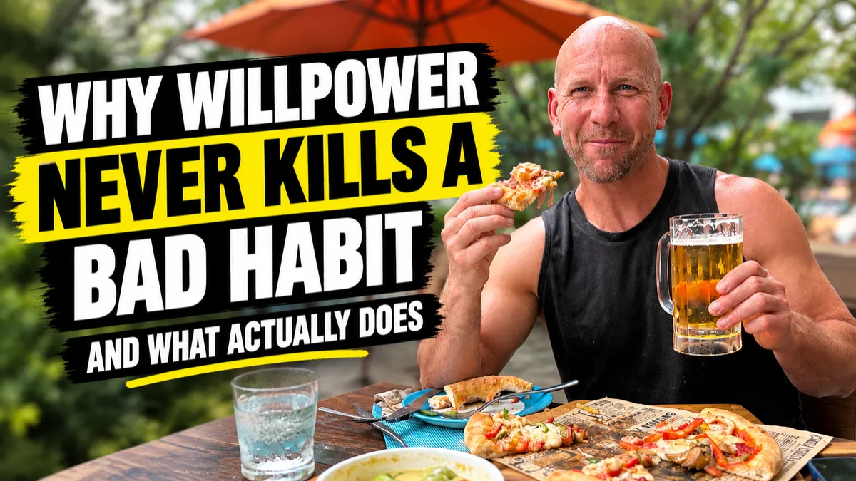 Why Willpower Never Kills A Bad Habit (And What Actually Does)