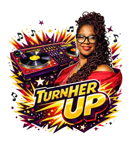 TurnHer Up Live Event with Kenyatta Turner Logo