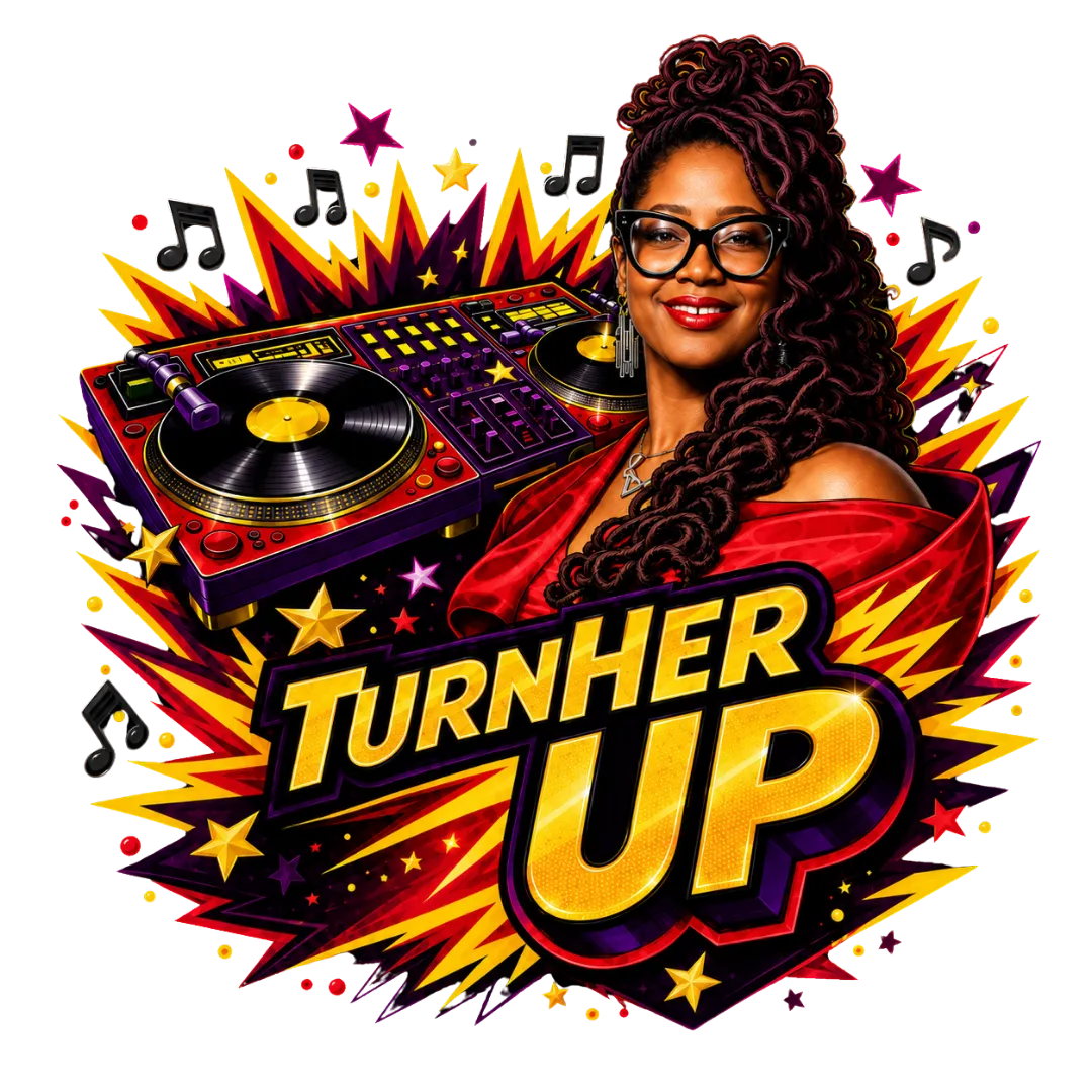 TurnHer Up Live Event with Kenyatta Turner Logo