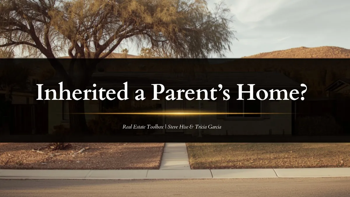 Inherited a Parent's Home? How Prop 19 changes the property taxes
