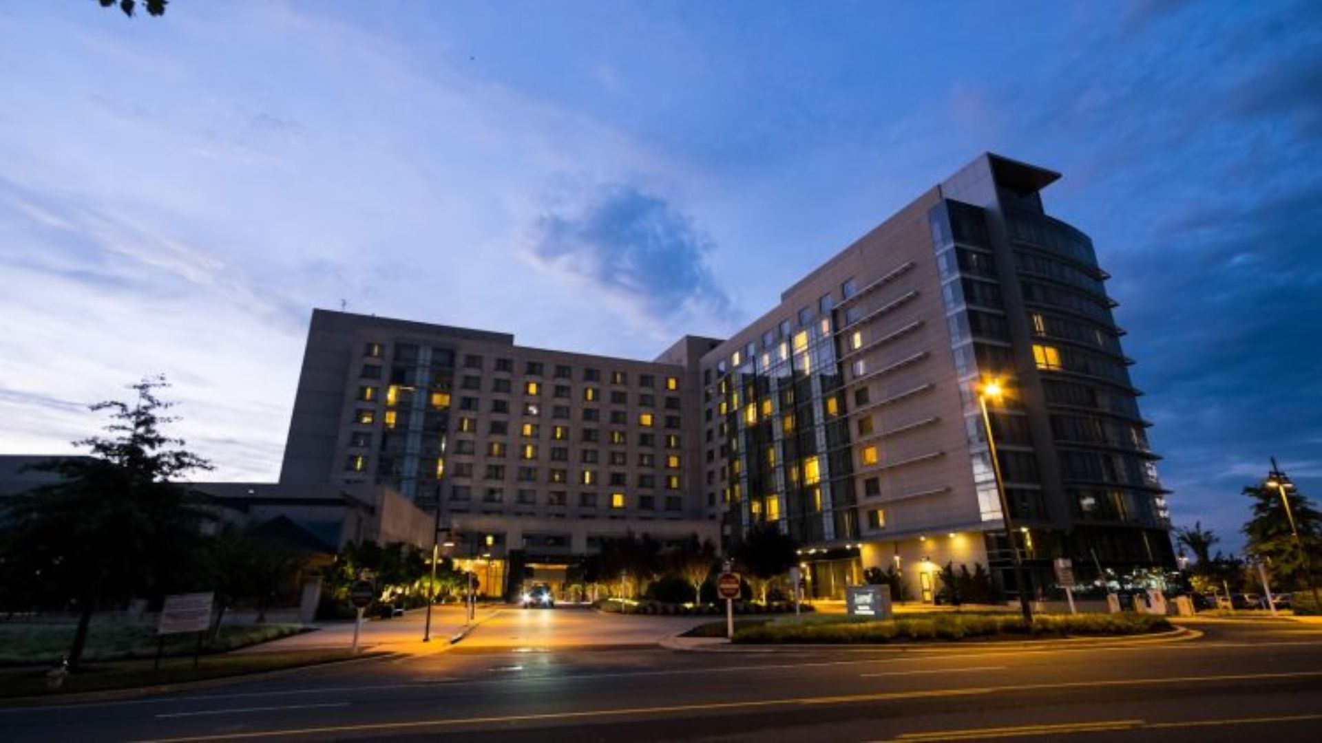 Map showing Bethesda Marriott Conference Center location