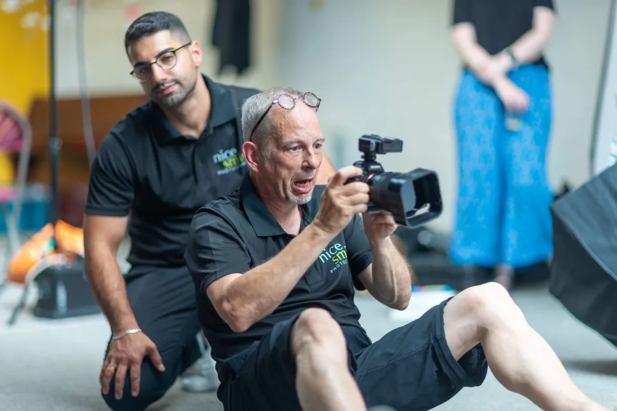 Daily Practice Exercises with Steve and George, our course instructors showing how professional photography is done