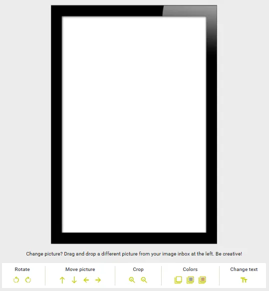 Fotopia - 8x12" Glass Desk Frame