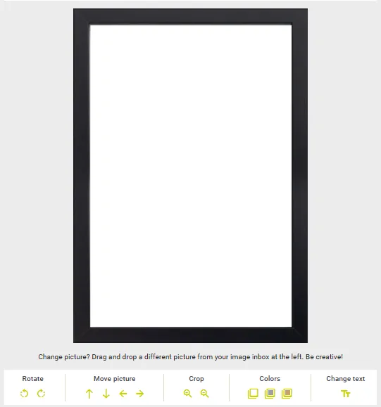 Fotopia - 9x6" Allington frame