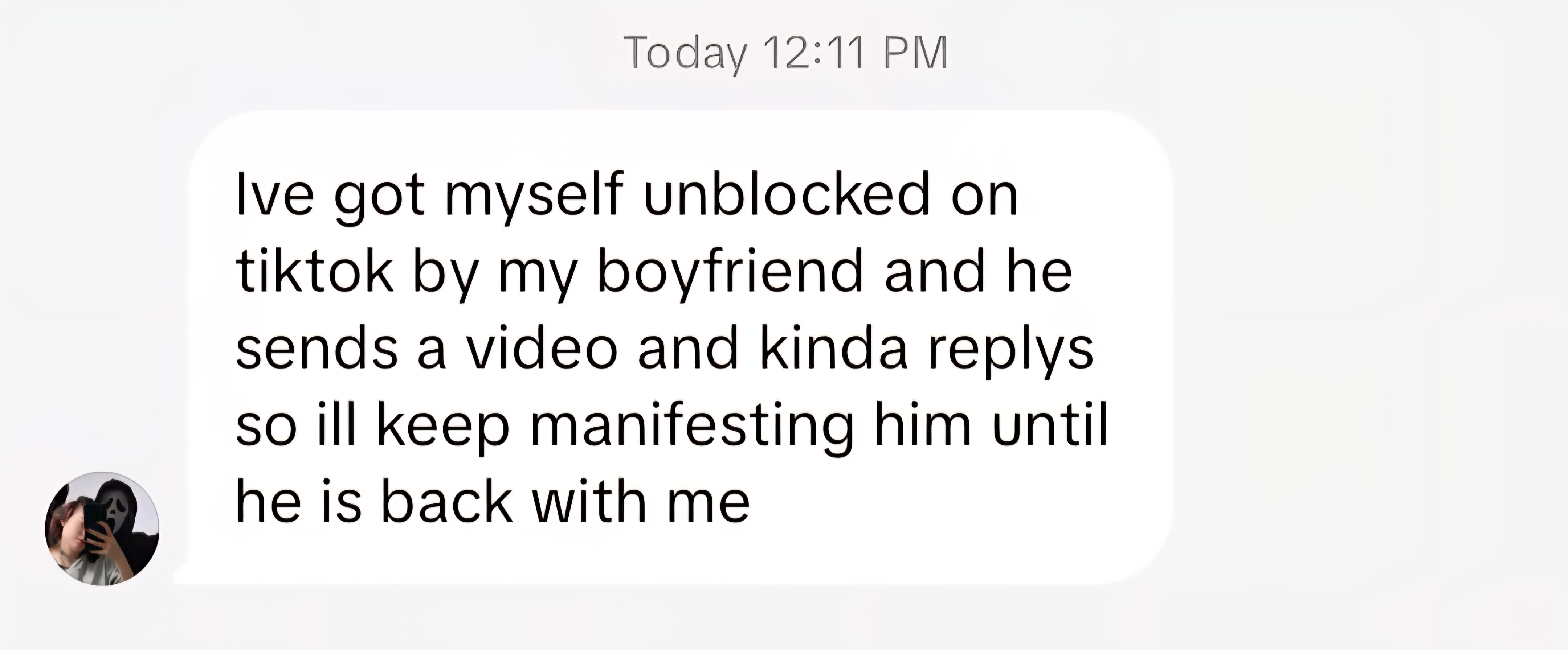 manifest specific person