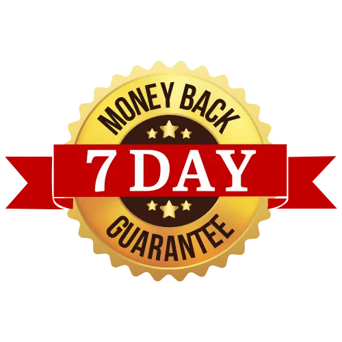 7 days money back guarantee