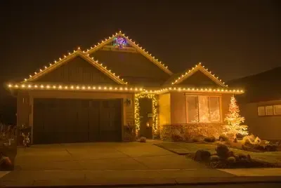 Commercial Holiday Lights Installation