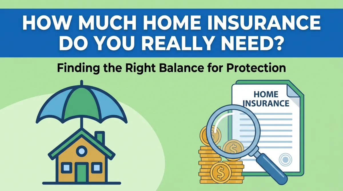 blog graphic for how much home insurance do you really need