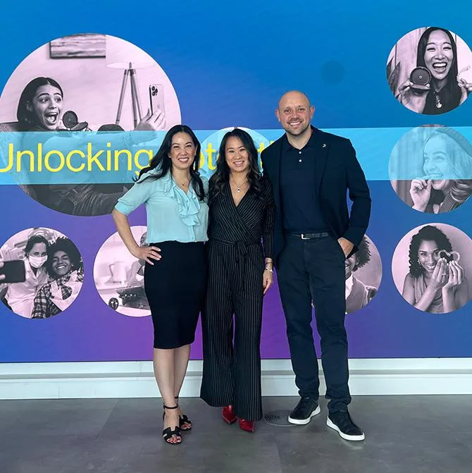 A photo of the team members of Unlocking Potential Inc. 