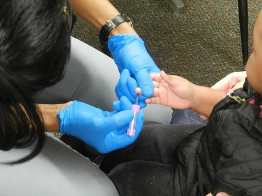 Hemoglobin and lead testing at Fairway Children's Medical Group
