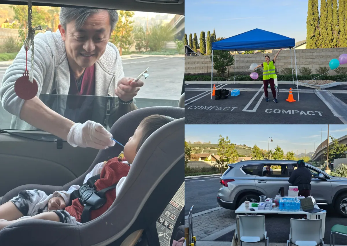Drive-Thru Fluoride at Fairway Children's Medical Group at Diamond Bar