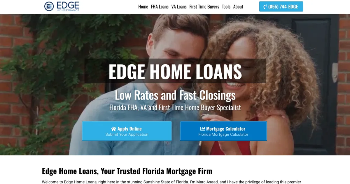Home Loans Website