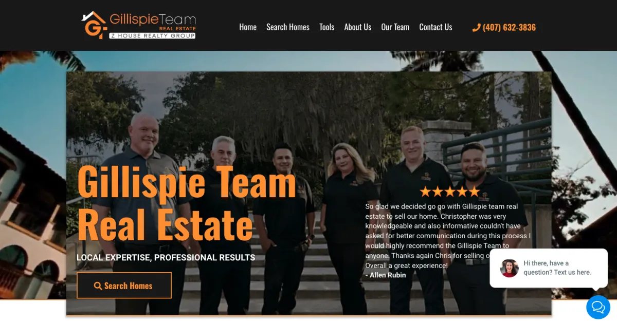 Real Estate Team Website