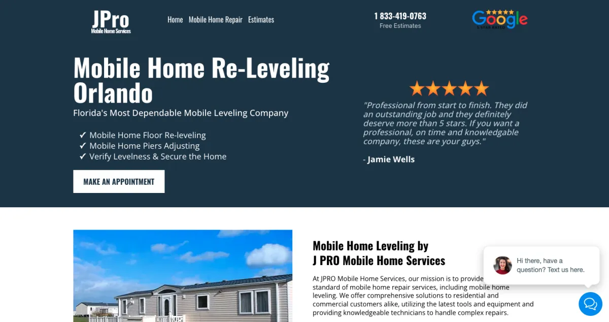 home services website