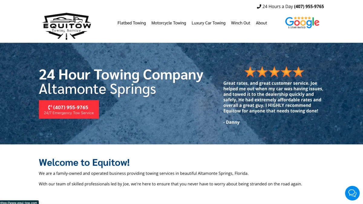 Towing Website