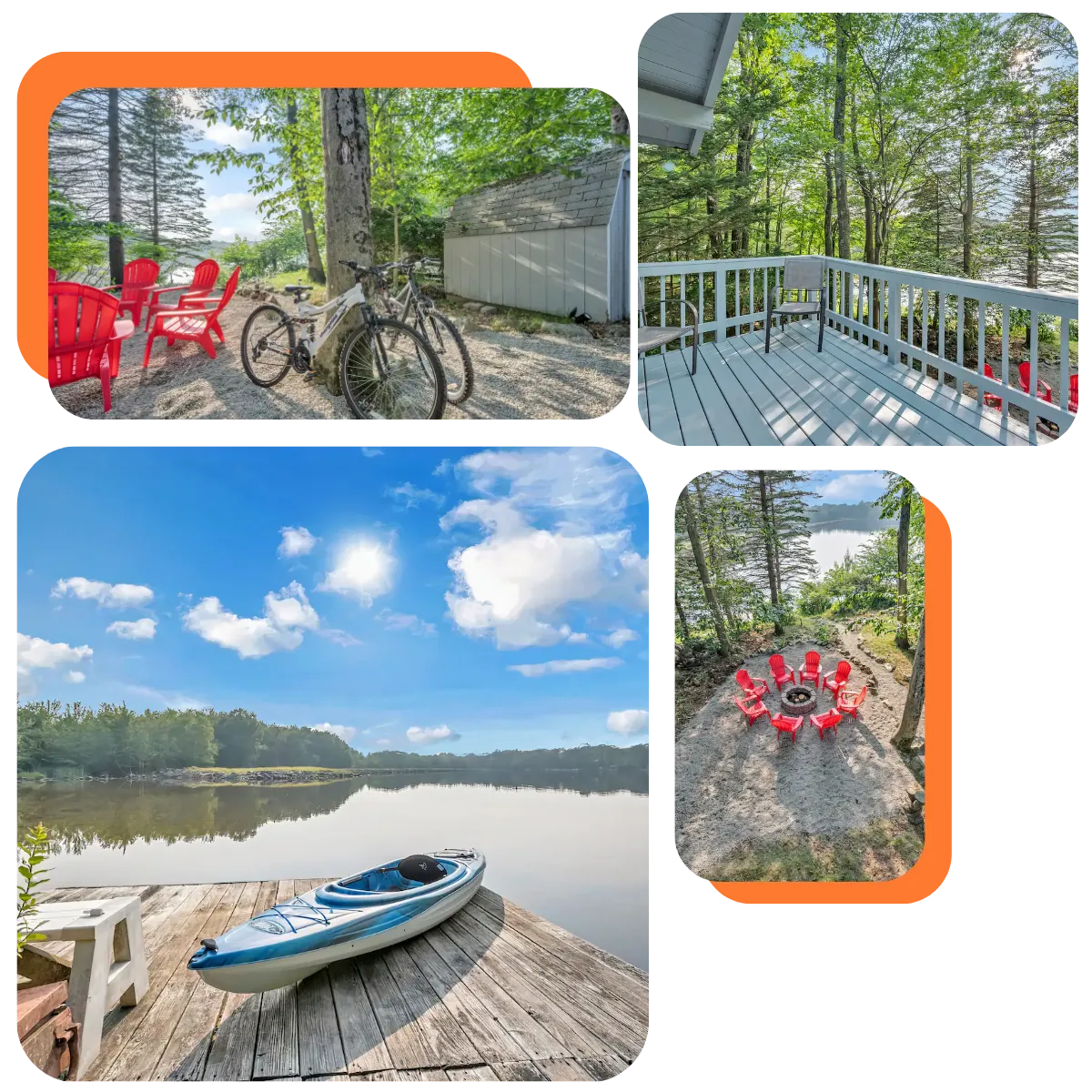 Lakefront Pocono Getaway: Experience the perfect blend of comfort and adventure. This lakeside retreat offers generous living space, stunning Lakefront Pocono views, a fun game room, and a spacious deck