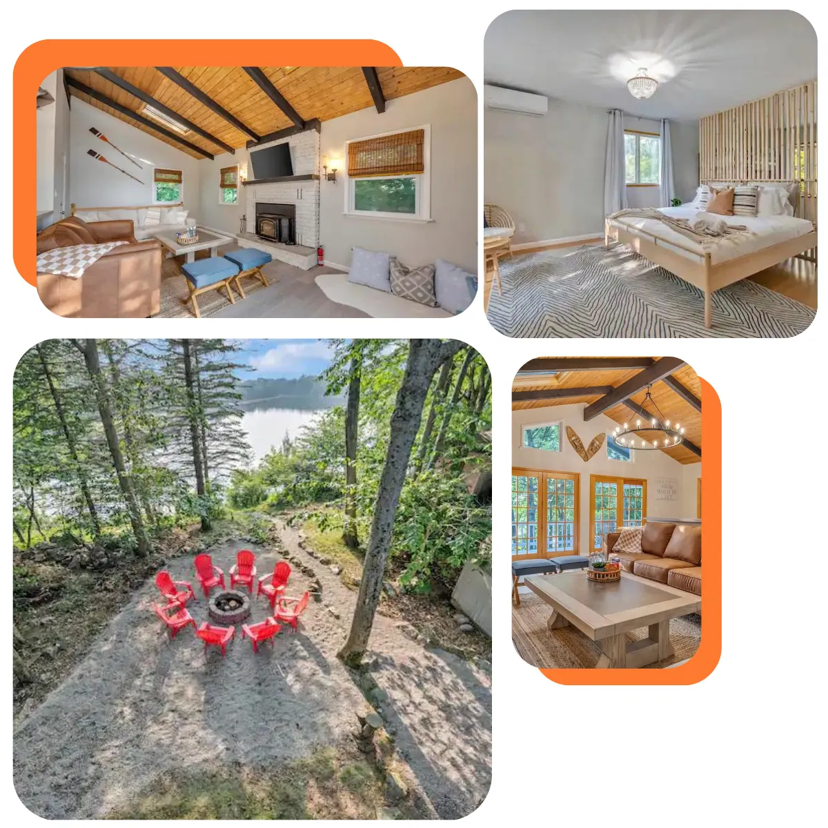 Lakefront Pocono Getaway: Experience the perfect blend of comfort and adventure. This lakeside retreat offers generous living space, stunning Lakefront Pocono views, a fun game room, and a spacious deck