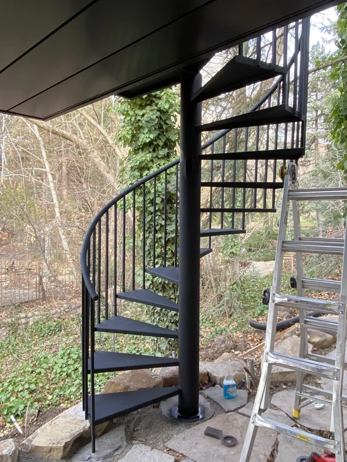Spiral & Floating Stair Systems Provo, UT | High Country Metal Works