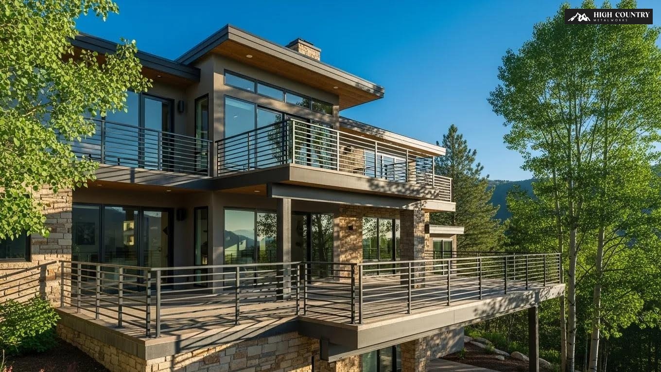 Benefits of Powder Coated Aluminum Deck Railing for Utah Homes