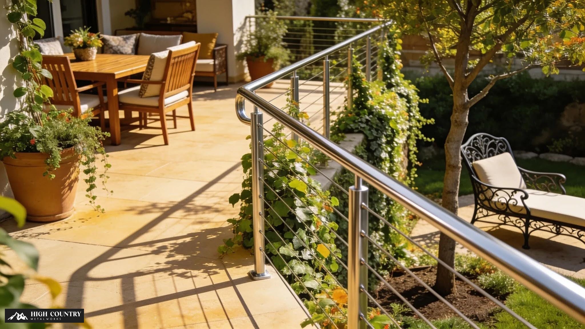 How Patio Handrails Improve Outdoor Safety and Style