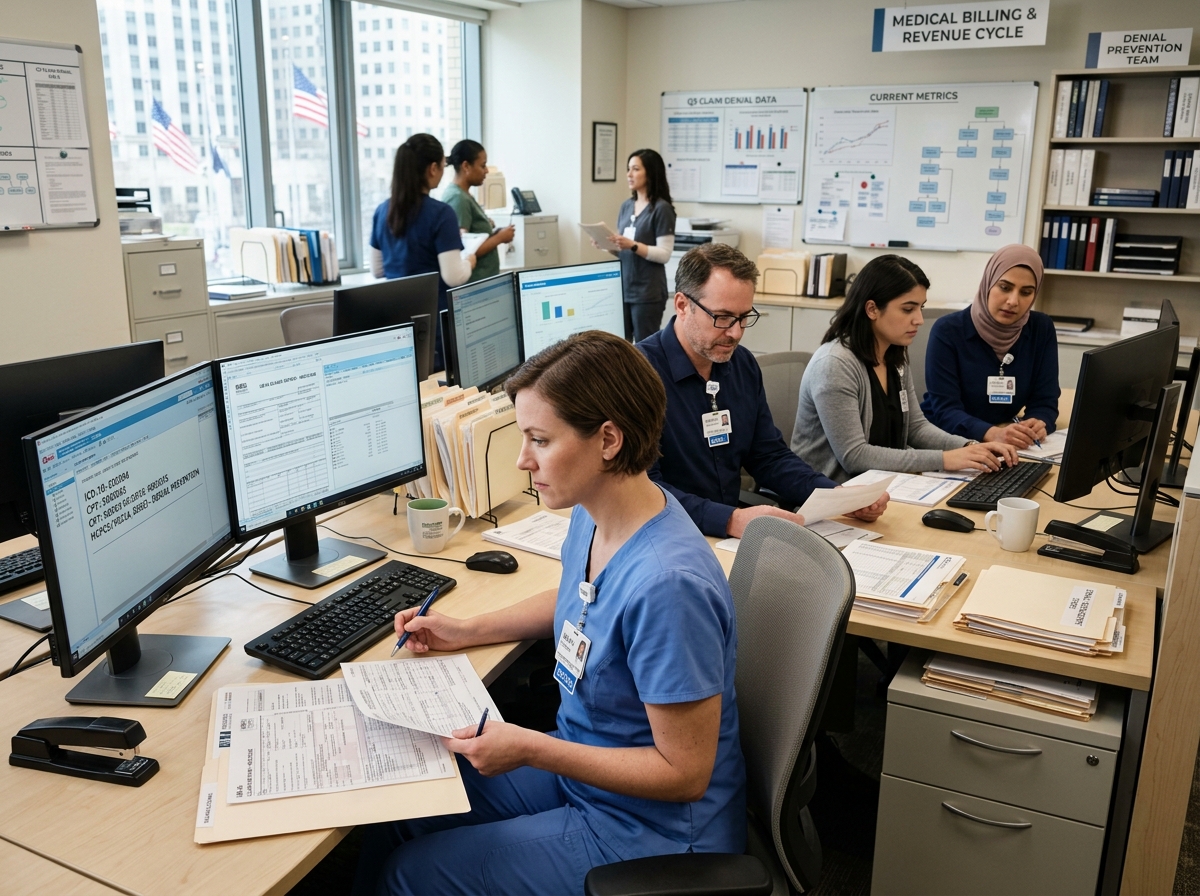 denial prevention in medical billing department - denial prevention