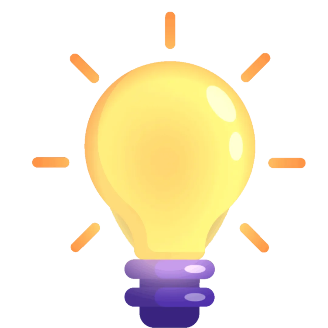 Social Connector lightbulb graphic