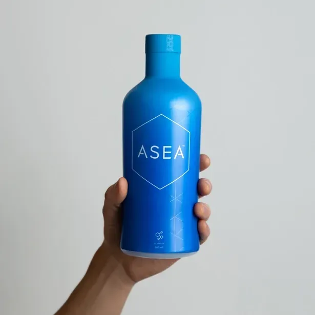 ASEA Redox Drink bottle and packaging on a clean background