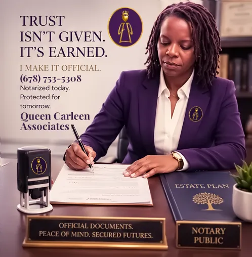 Queen Carleen Associates Notarial Services