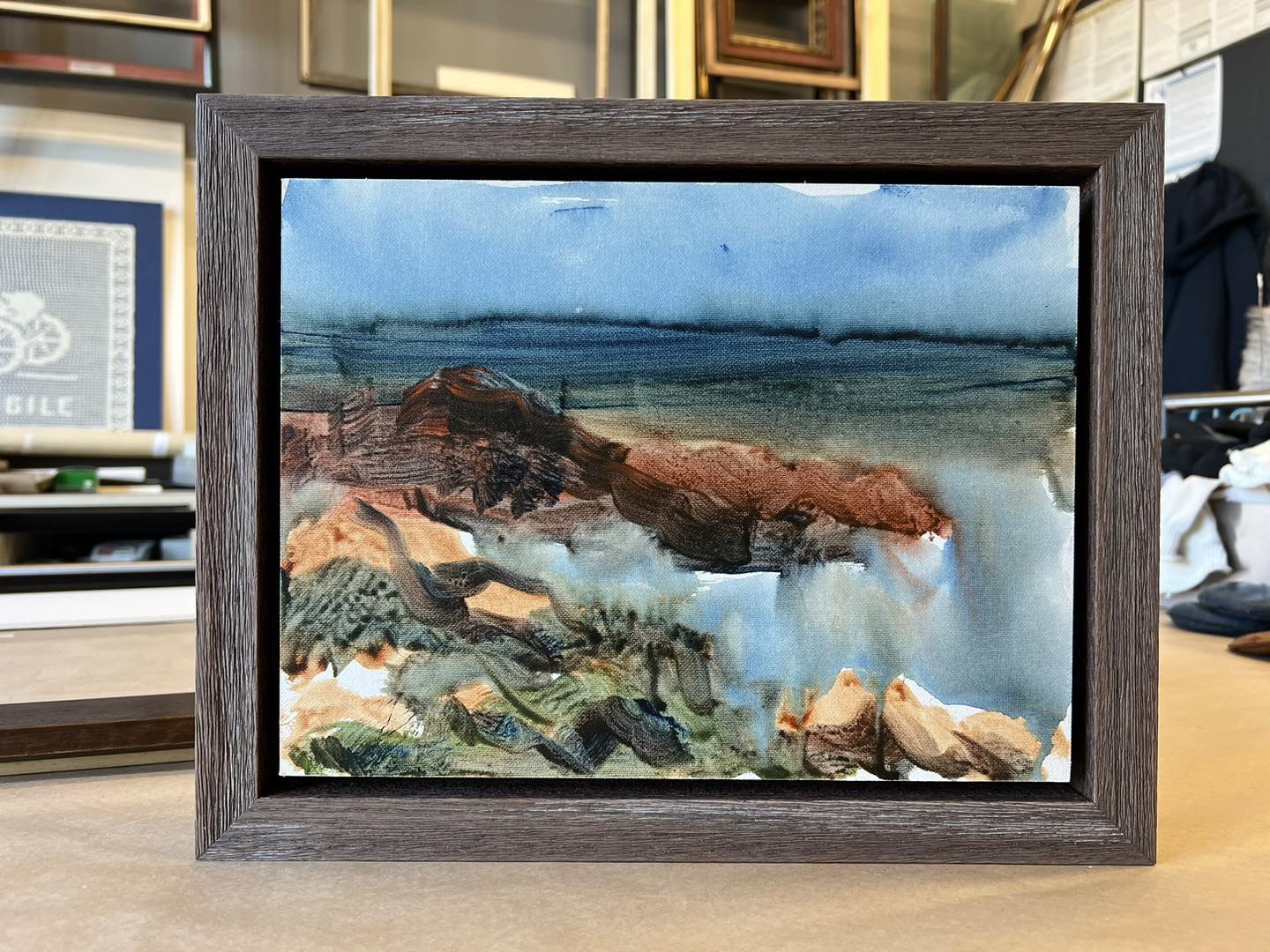 canvas float frames Spokane, floating canvas frames, gallery float frames, canvas framing Spokane