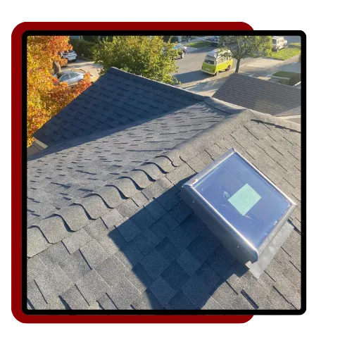 Residential shingle roof repair service in San Francisco, CA