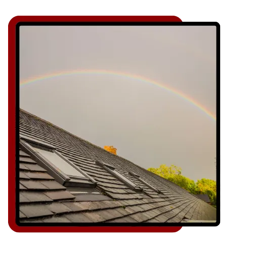 Active roof leak repair on a home in San Jose, CA