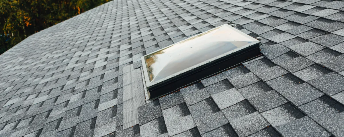 Broken shingle repair completed by a roofing team in San Jose, CA