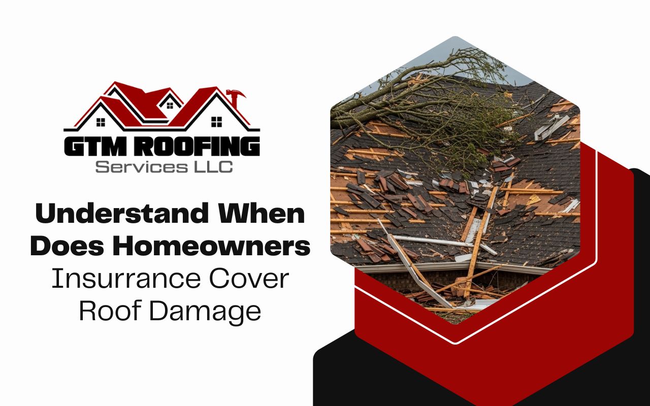 Storm roof damage example for does homeowners insurance cover roof damage