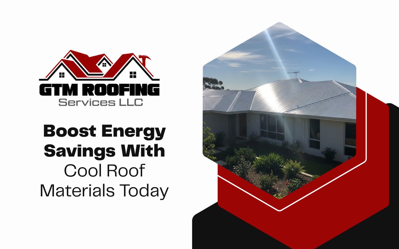 Cool roof materials helping a home reflect sunlight and reduce heat