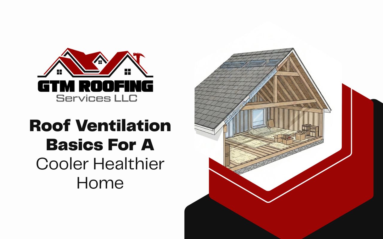 roof ventilation basics with soffit and ridge vents for better airflow