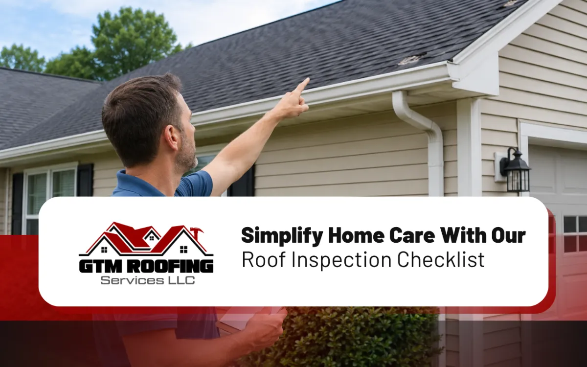 Roof Inspection Checklist for Smarter Home Care