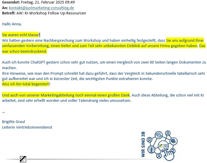 Empfehlung - 3B Berlin