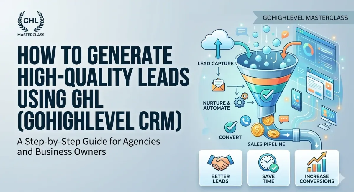 How to Generate High-Quality Leads Using GHL