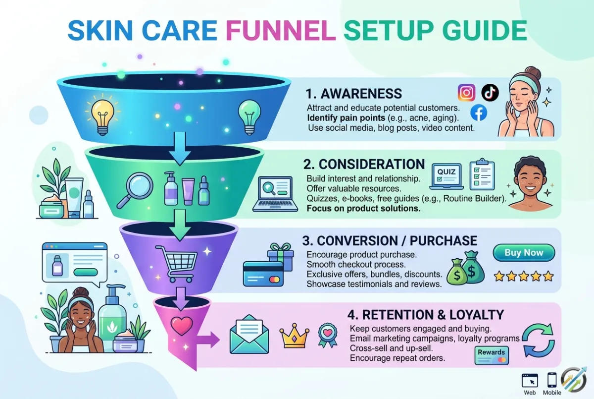Skin Care Funnel Setup Guide