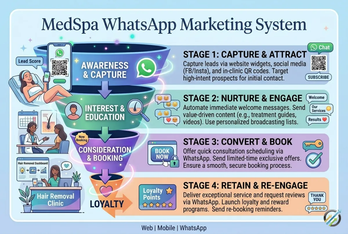 MedSpa WhatsApp Marketing System