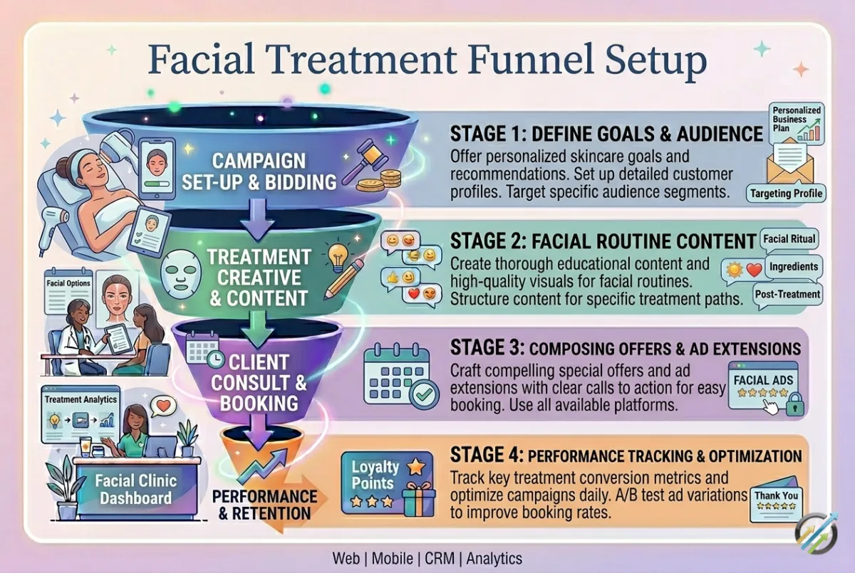 Facial Treatment Funnel Setup