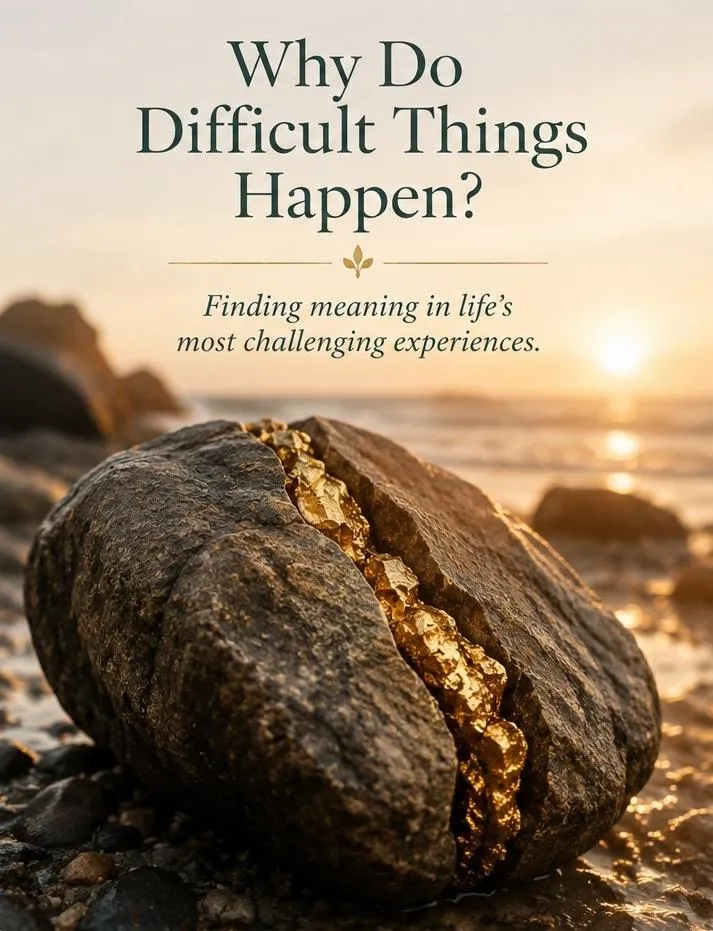 Why Do Difficult Things Happen psychology resource exploring meaning, resilience and navigating life's most challenging experiences by Elizabeth Grace Psychology.