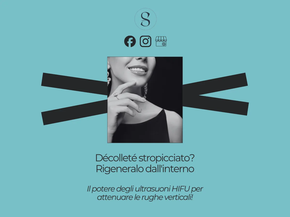 HIFU per il décolleté in medicina estetica