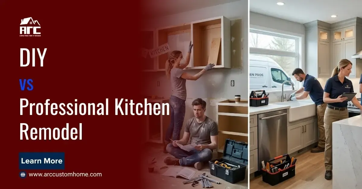DIY vs Professional Kitchen Remodel