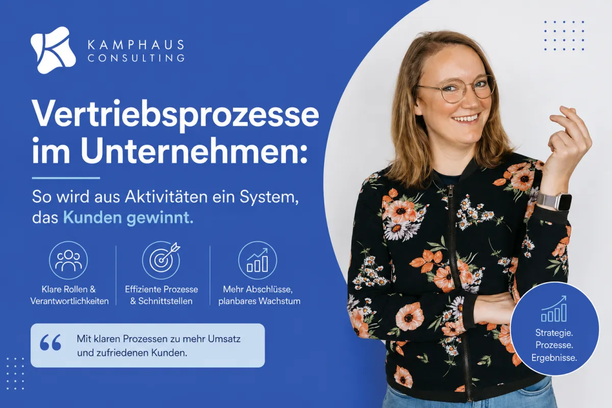 Vertriebsprozesse im Unternehmen: Warum viele Unternehmen trotz Vertrieb zu wenig Kunden gewinnen