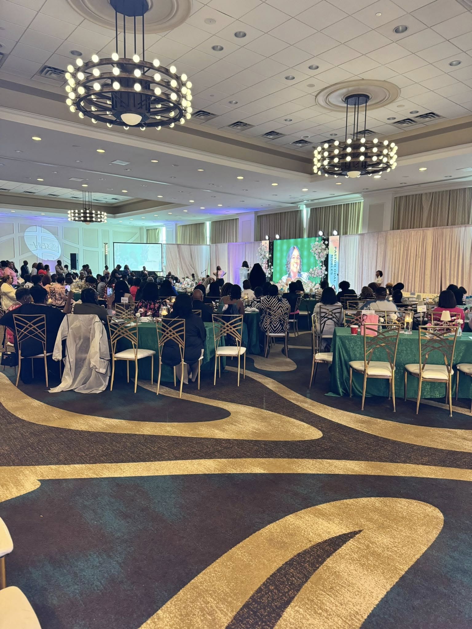 A professional gathering of women leaders.