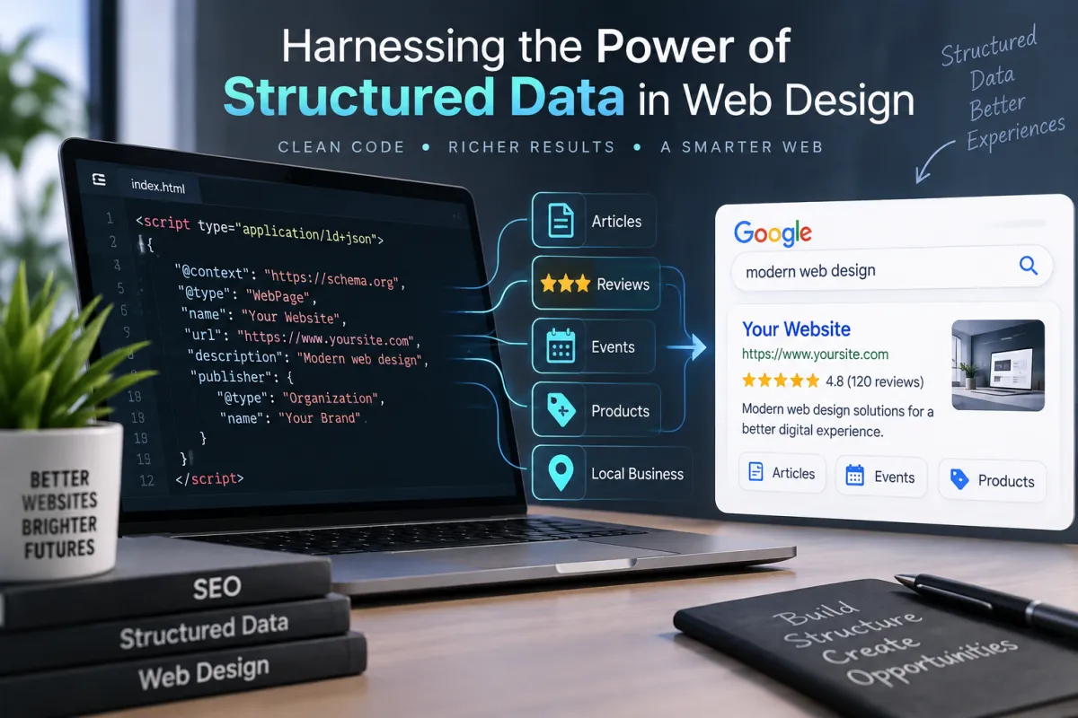 Harnessing the Power of Structured Data in Web Design