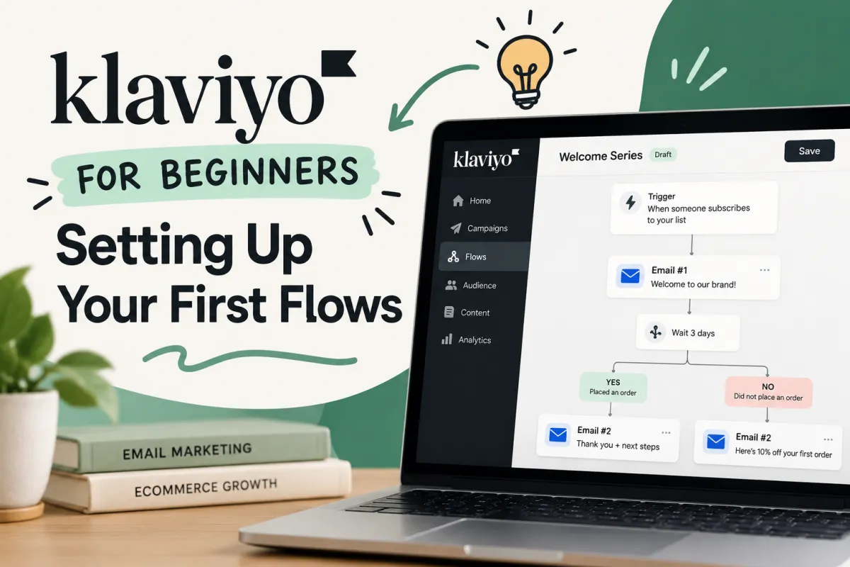Klaviyo for Beginners: Setting Up Your First Flows