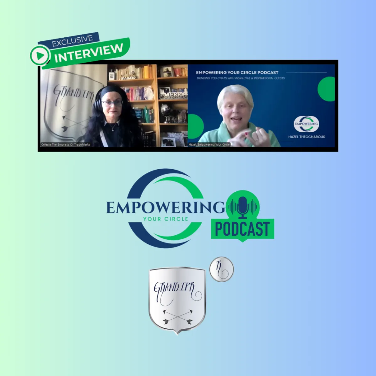 Céleste The Empress Of TradeMarks And Hazel Theocharous 